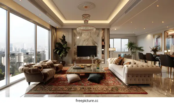 Luxury Apartment Living Room