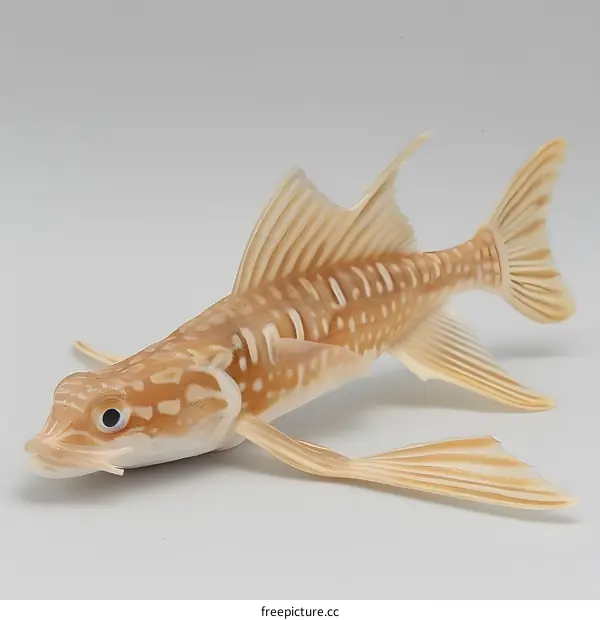 Arowana fish model