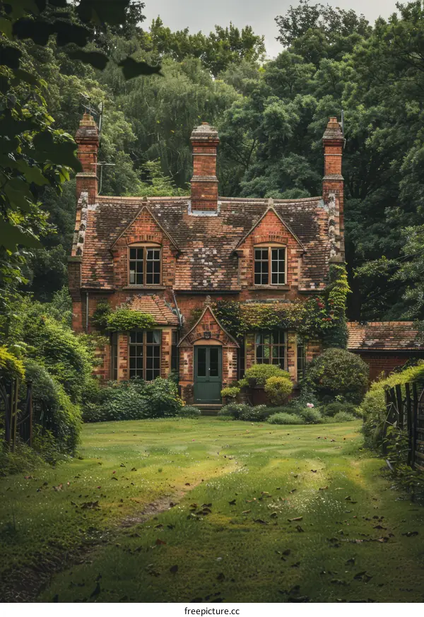 Quaint Tudor Cottage Nestled in the Forest