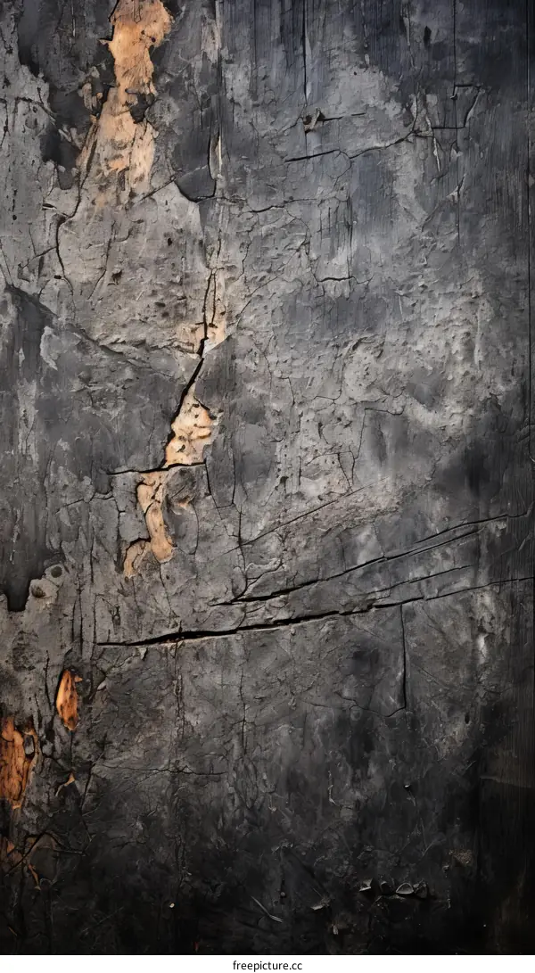 weathered wood texture with cracks and peeling paint