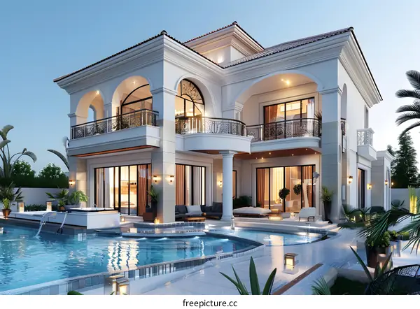 Luxury villa in Dubai