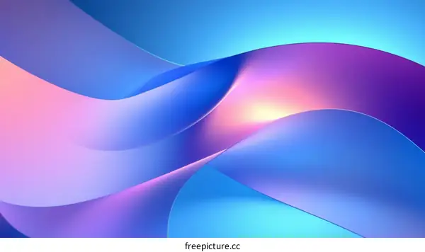Abstract Gradient Color Wave Design