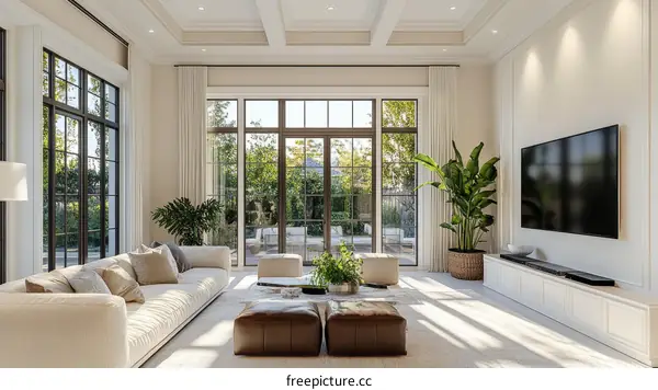 Modern Elegant Living Room Interior Design