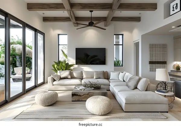 Modern Minimalist Living Room