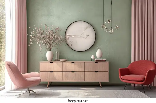 Modern Minimalist Living Room Interior Design