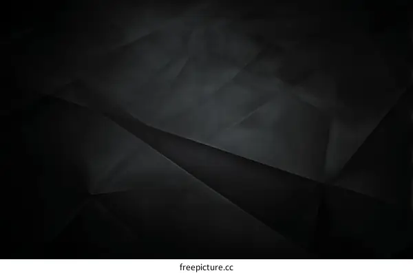 Abstract Black Geometric Texture Background