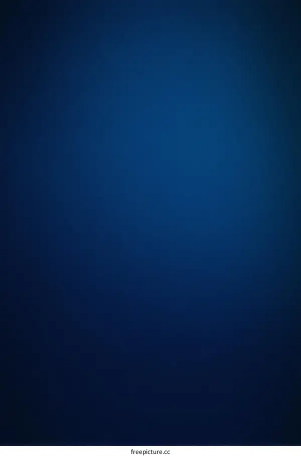 Solid Deep Blue Gradient Background Image