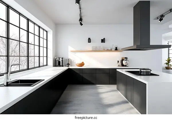 Modern Minimalist Kitchen Interior Design