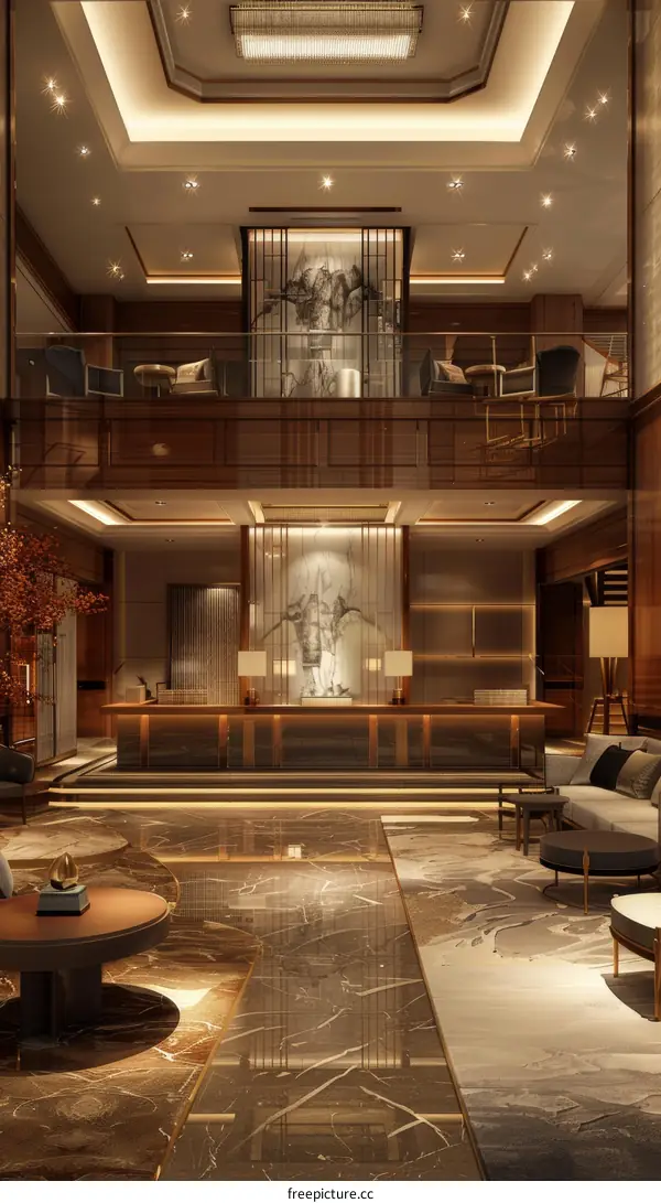 Luxury Hotel Lobby Interior Design