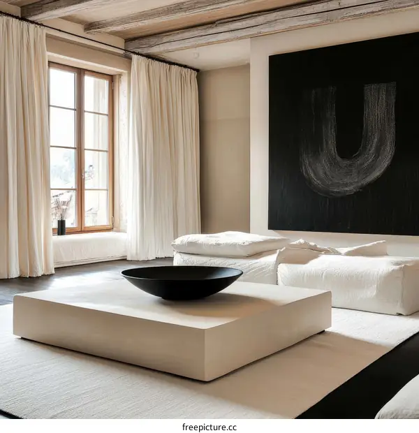 Modern Minimalist Living Room Interior Design