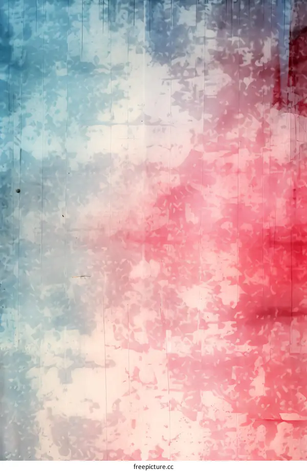 Red, white and blue camouflage