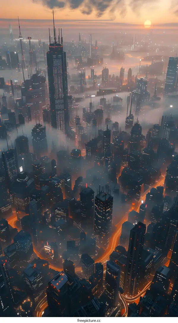 Science fiction city