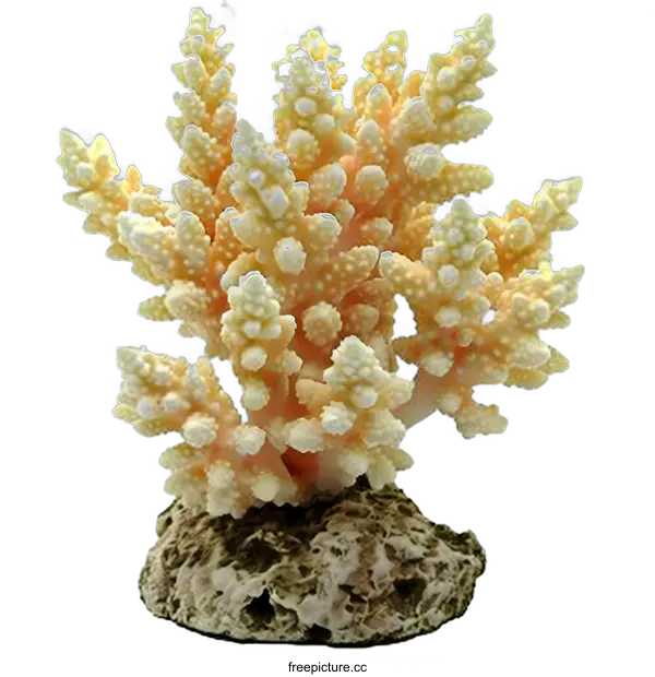 [Transparent Background PNG]A Small Artificial Plant for Fish Tank Decoration