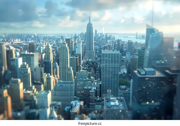 Iconic New York City Skyline