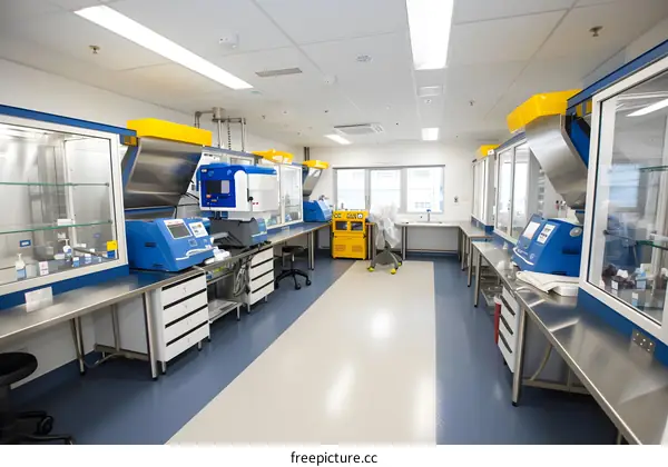Modern Laboratory with Advanced Equipment