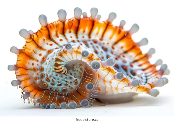 Amazing Orange-Spotted Nudibranch