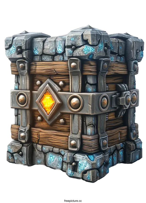 [Transparent Background PNG]fantasy chest