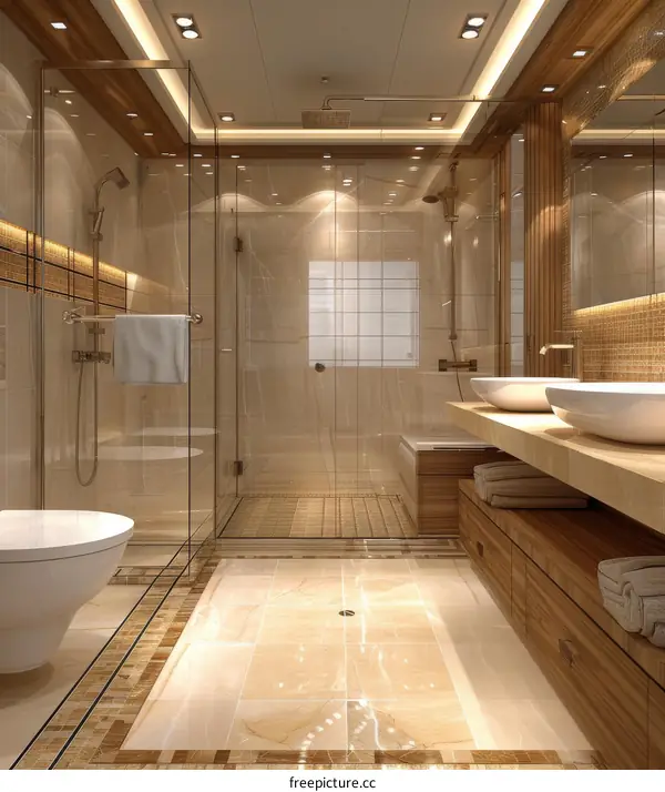 Luxury Modern Bathroom Interior Design