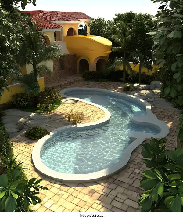 Luxury Villa Swimming Pool Design