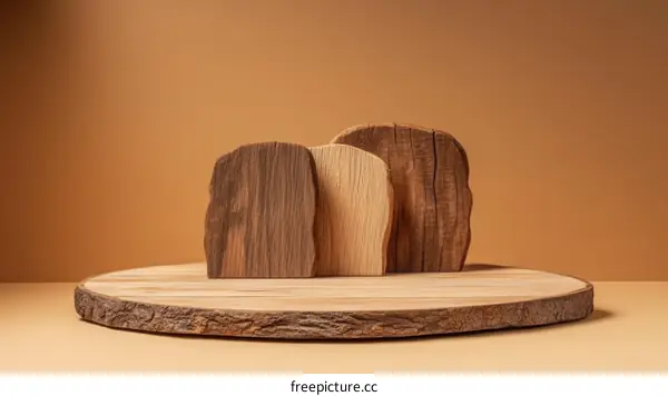 Wooden Display Platform for Products