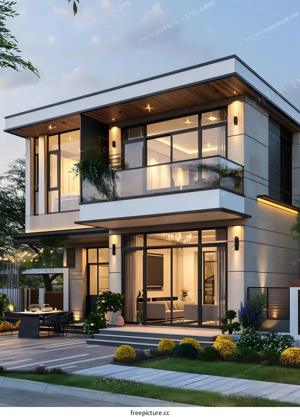 Modern style villa