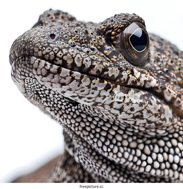 Close-up Portrait of a Reptile