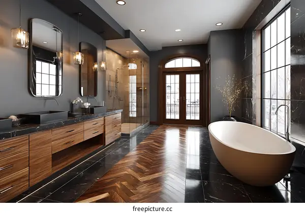 Luxurious Modern Bathroom Interior Design