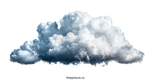 [Transparent Background PNG]Dramatic Cumulus Cloud Formation