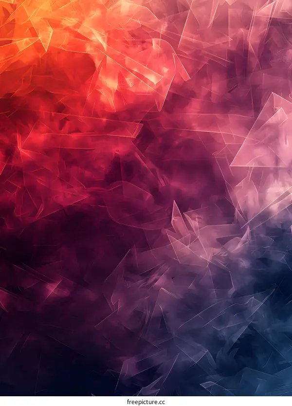 Red and Blue Abstract Background