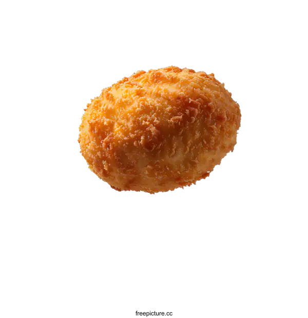 [Transparent Background PNG]Deep-fried Camembert cheese ball