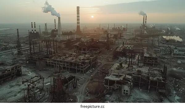 Ruins of an Industrial City