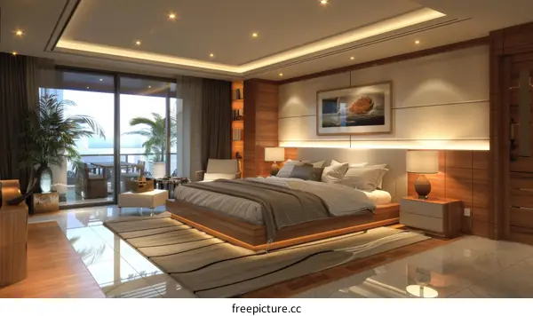Modern Luxurious Bedroom Interior Design