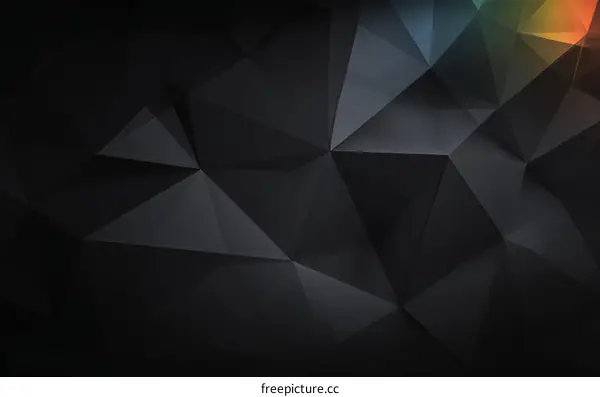 Abstract Geometric Polygons Background Design