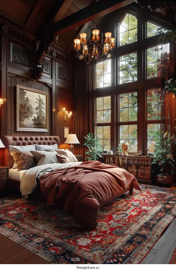 Elegant Antique Bedroom Interior Design