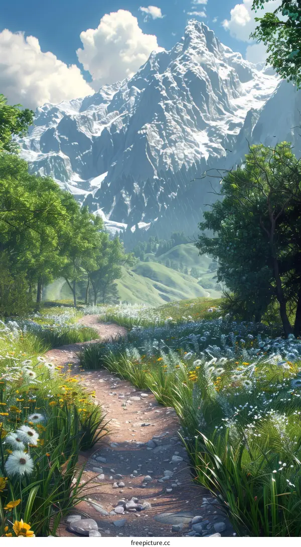 The Meandering Mountain Path