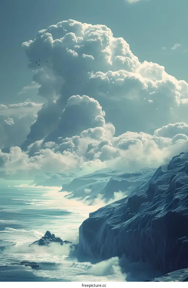 The Clouds on the Cliff