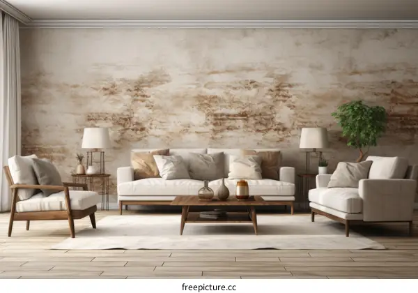 Modern Living Room Decor With Stylish Home Accessories