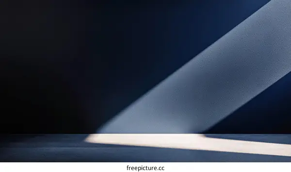 Abstract Interior Minimalist Scene with Sunlight