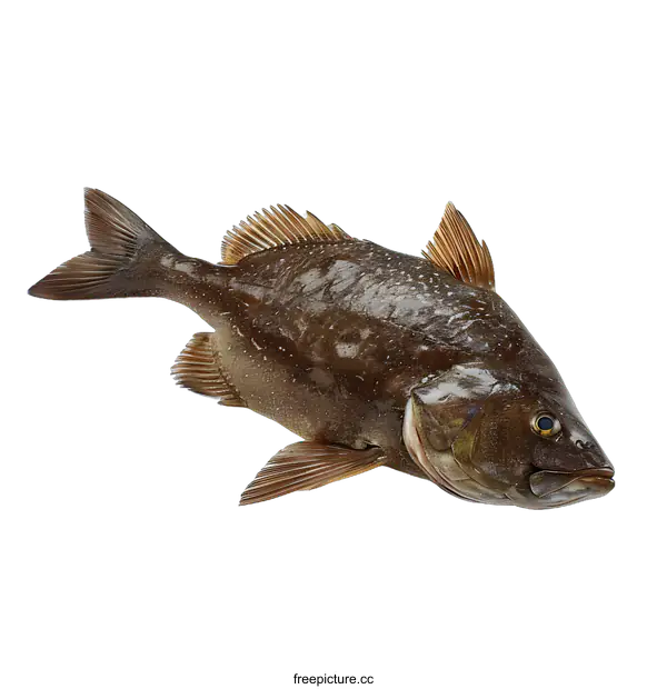 [Transparent Background PNG]Fresh Fish on White Background