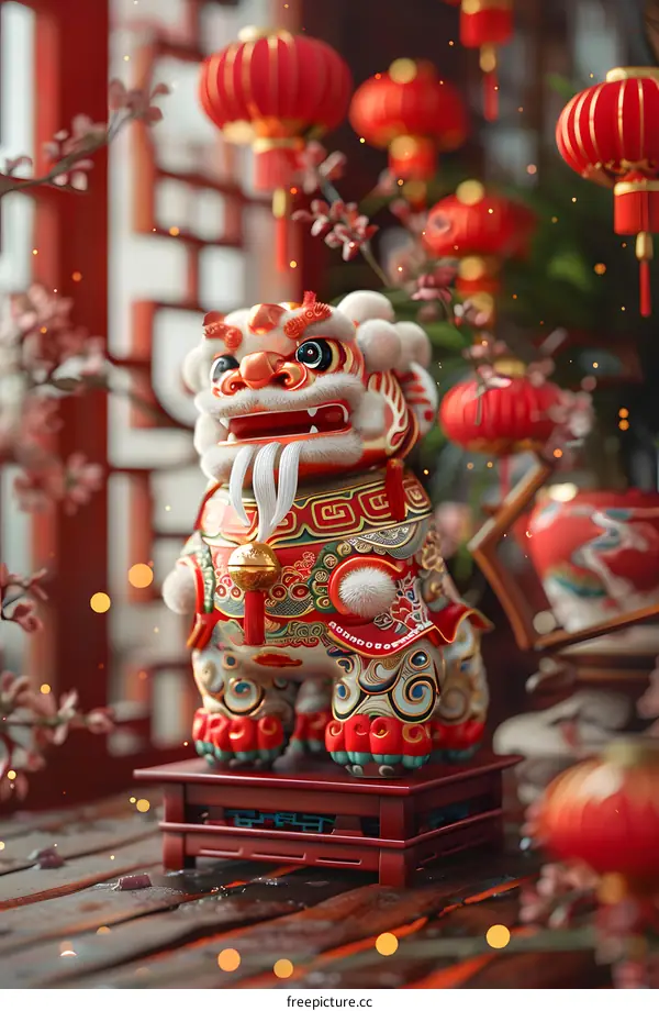 Lion dance