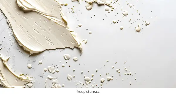 white oil paint texture background