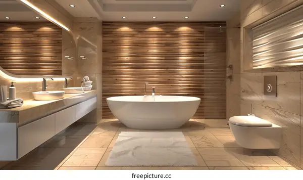 Modern Luxury Bathroom Interior Design