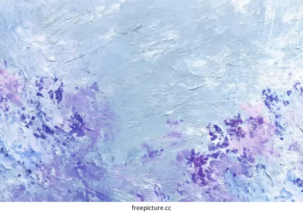 Abstract Pastel Color Painting