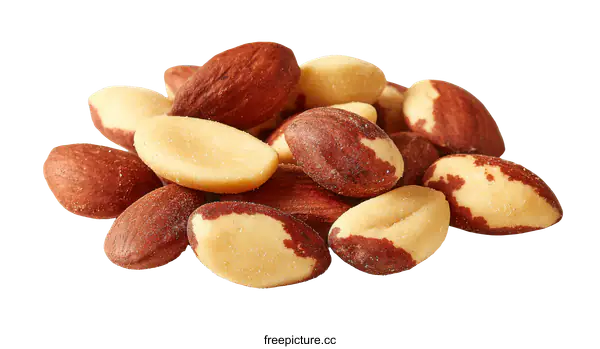 [Transparent Background PNG]Close up of Brazil Nuts