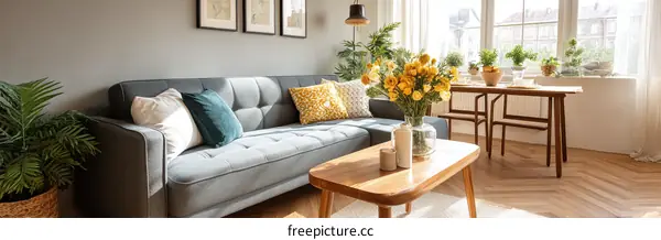 Cozy Modern Living Room Interior Design