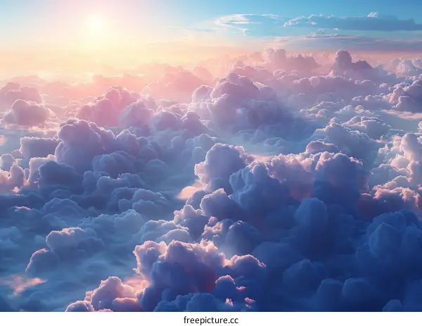 Sunrise in the Cloud Sea