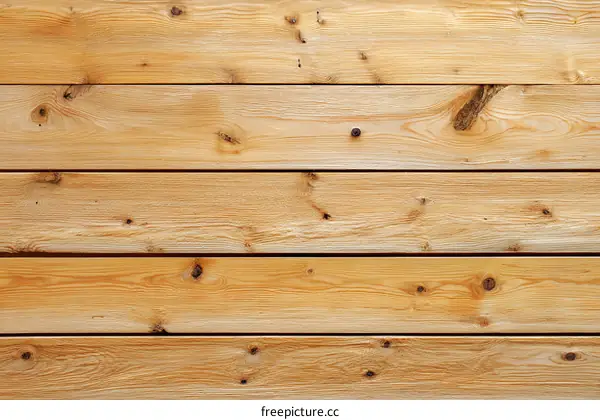 Natural Light Wood Plank Texture Background