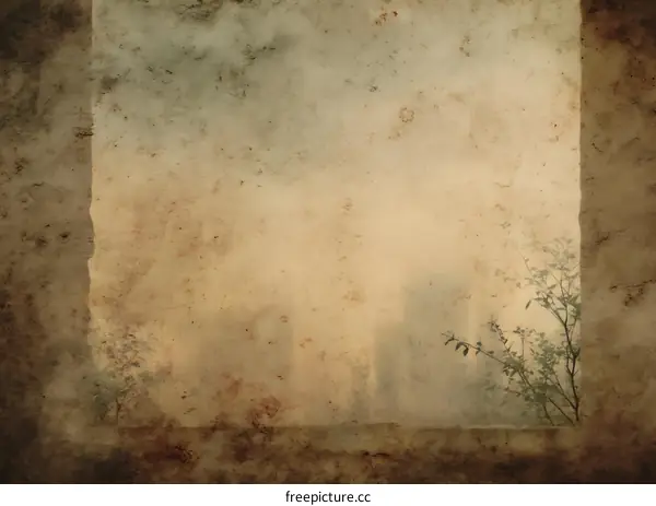 Vintage Aged Paper with Subtle Impressions