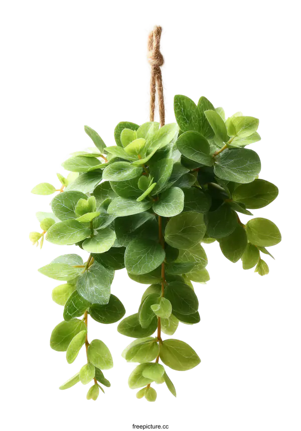 [Transparent Background PNG]Hanging Eucalyptus Plant Decor