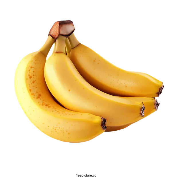 [Transparent Background PNG]Bunch of Fresh Bananas